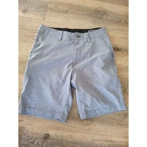 Volcom Surf & Turf‎ Shorts 4 Way Stretch Hybrid Casual Blue Mens Size 28 #18